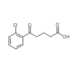 结构式 CAS# 898792-59-1, 5-(2-氯苯基)-5-氧代戊酸