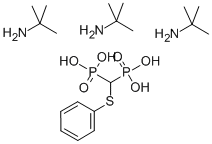 CAS#: 89987-43-9， Deschloro Tiludronic Acid 2-Methyl-2-Propanamine