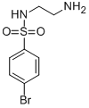 结构式 CAS# 90002-56-5, N-(2-氨基乙基)-4-溴-苯磺酰胺