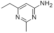 structure of CAS# 90008-43-8, 4-Amino-6-ethyl-2-methylpyrimidine;6-Ethyl-2-Methyl-Pyrimidin-4-Amine;6-Ethyl-2-Methyl-4-Pyrimidinamine;(6-Ethyl-2-Methyl-Pyrimidin-4-Yl)Amine