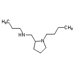 structure of CAS# 901585-73-7, N-[(1-Butyl-2-pyrrolidinyl)methyl]-1-propanamine;[(1-butylpyrrolidin-2-yl)methyl]propylamine;N-[(1-butyl-2-pyrrolidinyl)methyl ]-1-propanamine;N-[(1-butyl-2-pyrrolidinyl)methyl]-1-propanamine