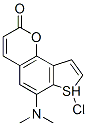 CAS 登录号：90236-91-2， 3-氯-4-二甲基氨基硫代异补骨脂素