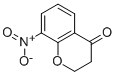 structure of CAS# 90322-49-9, 2,3-Dihydro-8-Nitro-4H-1-Benzopyran-4-One;8-Nitro-4-Chromanone