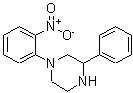 结构式 CAS# 904818-42-4, 1-(2-硝基苯基)-3-苯基哌嗪