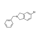 structure of CAS# 905274-85-3, 2-Benzyl-5-bromoisoindoline;2-Benzyl-5-bromoisoindoline HCl;2-Benzyl-5-bromoisoindoline hydrochloride;MFCD12400788