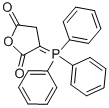 structure of CAS# 906-65-0, 2-(Triphenylphosphoranylidene)succinic anhydride;3-Tri(Phenyl)Phosphoranylidenetetrahydrofuran-2,5-Dione;3-Tri(Phenyl)Phosphoranylidenetetrahydrofuran-2,5-Quinone;Nsc203152