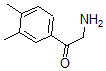CAS 登录号：90874-59-2， 2-氨基-3',4'-二甲基-苯乙酮