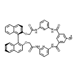 structure of CAS# 909254-56-4, (15E)-6-Nitro-19,40-dioxa-2,10,16,43,48,49-hexaazaoctacyclo[42.3.1.1<sup>4,8</sup>.1<sup>11,15</sup>.0<sup>20,29</sup>.0<sup>23,28</sup>.0<sup>30,39</sup>.0<sup>31,36</sup>]pentaconta-1(48),4(50),5,7,11,13,15,20,22,24,26,28,30(39),31,33,35,37,44,46-nonadecaene-3,9,17,42-tetrone;Chirabite-AR