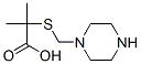 CAS#: 91086-38-3， 2-Methyl-2-[(1-Piperazinylmethyl)Thio]Propionic Acid