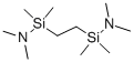 structure of CAS# 91166-50-6, 1,1'-(1,2-Ethanediyl)Bis[N,N,1,1-Tetramethyl-Silanamine];1,1Μ-Ethylenebis(N,N,1,1-Tetramethylsilanamine),  1,4-Bis(Dimethylamino)-1,1,4,4-Tetramethyl-1,4-Disilabutane,  2,5-Bis(Dimethylamino)-2,5-Dimethyl-2,5-Disilahexane;1,2-Bis[(Dimethylamino)Dimethylsilyl]Ethane [Protecting Reagent For Aromatic Primary Amines];1,4-BIS(DIMETHYLAMINO)-1,1,4,4-TETRAMETHYL-1,4-DISILABUTANE