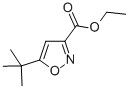 结构式 CAS# 91252-54-9, 5-叔丁基-3-异恶唑羧酸乙酯