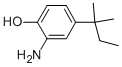 structure of CAS# 91339-74-1, 2-Amino-4-Tert-Amylphenol;2-Amino-4-(1,1-Dimethylpropyl)Phenol;2-Amino-4-Tert-Amyl-Phenol;Inchi=1/C11h17no/C1-4-11(2,3)8-5-6-10(13)9(12)7-8/H5-7,13H,4,12H2,1-3H
