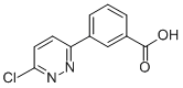 structure of CAS# 914349-46-5, 3-(6-Chloro-3-Pyridazinyl)-Benzoic Acid;3-(6-Methoxypyridazin-3-Yl)Benzoic Acid;3-(6-Methylpyridazin-3-Yl)Benzoic Acid