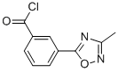 结构式 CAS# 915707-46-9, 3-(3-甲基-1,2,4-恶二唑-5-基)-苯甲酰氯