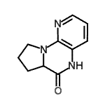 structure of CAS# 91622-91-2, 6a,7,8,9-Tetrahydropyrido[3,2-e]pyrrolo[1,2-a]pyrazin-6(5H)-one;6a,7,8,9-<wbr>Tetrahydr<wbr>o-5H-pyri<wbr>do[3,2-e]<wbr>pyrrolo[1<wbr>,2-a]pyra<wbr>zin-6-one;6a,7,8,9-<wbr>tetrahydr<wbr>opyrido[3<wbr>,2-e]pyrr<wbr>olo[1,2-a<wbr>]pyrazin-<wbr>6(5H)-one;MFCD04124193