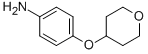 structure of CAS# 917483-71-7, 4-(Tetrahydropyran-4-Yloxy)Aniline;4-(Tetrahydropyran-4-Yloxy)Aniline