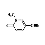 CAS#: 917876-87-0， 1-Methyl-6-thioxo-1,6-dihydro-3-pyridinecarbonitrile