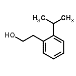 structure of CAS# 91967-88-3, 2-(2-Isopropylphenyl)ethanol;2-iso-Propylphenethyl alcohol