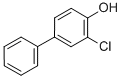 structure of CAS# 92-04-6, 2-Chloro-4-phenylphenol;2-Chloro-4-Phenyl-Phenol;4-Phenyl-2-Chlorophenol;3-06-00-03330 (Beilstein Handbook Reference)