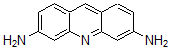 structure of CAS# 92-62-6, Proflavine;(6-Aminoacridin-3-Yl)Amine;Proflavine;Ncimech_000209