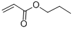 structure of CAS# 925-60-0, Propyl acrylate;Prop-2-Enoic Acid Propyl Ester;Acrylic Acid Propyl Ester;N-Propyl Acrylate