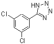 结构式 CAS# 92712-49-7, 5-(3,5-二氯苯基)-1H-四唑