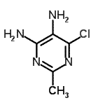 CAS#: 933-80-2， 6-Chloro-2-methyl-4,5-pyrimidinediamine