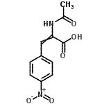 CAS#: 93341-45-8， 2-Acetamido-3-(4-nitrophenyl)acrylic acid