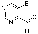 结构式 CAS# 933746-26-0, 5-溴-4-嘧啶甲醛