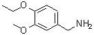 structure of CAS# 93489-14-6, 1-(4-Ethoxy-3-methoxyphenyl)methanamine;(4-ethoxy-3-methoxybenzyl)amine;(4-ethoxy-3-methoxyphenyl)methanamine;3-METHOXY-4-ETHOXYBENZYLAMINE