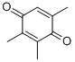 structure of CAS# 935-92-2, Trimethylquinone;2,3,5-Trimethyl-1,4-Benzoquinone;2,3,5-Trimethyl-P-Benzoquinone;Ald-N004971