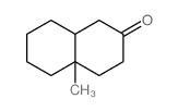 CAS#: 938-07-8， rel-(8abeta*)-4aalpha*-Methyldecalin-2-one