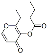 CAS#: 93805-72-2， 2-Ethyl-4-Oxo-4H-Pyran-3-Yl Butyrate