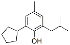 CAS 登录号：93841-36-2， 2-环戊基-6-异丁基对甲酚