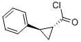 structure of CAS# 939-87-7, trans-2-Phenyl-1-cyclopropanecarbonyl chloride;(1R,2R)-2-Phenyl-1-Cyclopropanecarbonyl Chloride;Cyclopropanecarbonyl Chloride, 2-Phenyl-, (E)-;Cyclopropanecarbonyl Chloride, 2-Phenyl-, Trans-