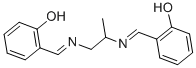 structure of CAS# 94-91-7, N,N'-Bis(salicylidene)-1,2-propanediamine;(6Z)-6-[[[1-Methyl-2-[[(Z)-(6-Oxo-1-Cyclohexa-2,4-Dienylidene)Methyl]Amino]Ethyl]Amino]Methylene]Cyclohexa-2,4-Dien-1-One;(6Z)-6-[[[1-Methyl-2-[[(Z)-(6-Oxo-1-Cyclohexa-2,4-Dienylidene)Methyl]Amino]Ethyl]Amino]Methylene]-1-Cyclohexa-2,4-Dienone;(6Z)-6-[[[2