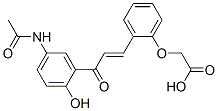 CAS#: 94071-10-0， (E)-[2-[3-[5-(Acetylamino)-2-Hydroxyphenyl]-3-Oxo-1-Propenyl]Phenoxy]Acetic Acid