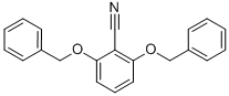structure of CAS# 94088-47-8, 2,6-Bis(Phenylmethoxy)-Benzonitrile;2,6-Bis(Benzyloxy)Benzonitrile;St5407930