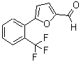 结构式 CAS# 94098-56-3, 5-[2-(三氟甲基)苯基]-2-呋喃甲醛