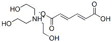 CAS#: 94199-96-9， Tris(2-Hydroxyethyl)Ammonium Hydrogen (E,E)-Hexa-2,4-Dienedioate