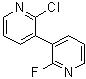 structure of CAS# 942206-09-9, 2-Chloro-2'-fluoro-3,3'-bipyridine;[942206-09-9];2-Chloro-2'-fluoro-[3,3']bipyridine;2-CHLORO-2'-FLUORO-[3,3']-BIPYRIDINE