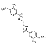 CAS#: 94232-03-8， 3-amino-N-[2-[(3-amino-4-methoxy-phenyl)sulfonylamino]ethyl]-4-methoxy-benzenesulfonamide