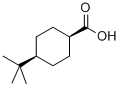 structure of CAS# 943-28-2, cis-4-tert-Butylcyclohexanecarboxylic acid;4-Tert-Butylcyclohexanecarboxylic Acid;Chemdiv2_003455;Cyclohexanecarboxylic Acid, 4-(1,1-Dimethylethyl)-, Trans-
