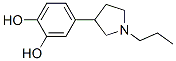 CAS 登录号：94357-79-6， 3-(3,4-二羟基苯基)-1-N-丙基吡咯烷