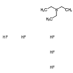 structure of CAS# 94527-74-9, N,N-Diethylethanamine pentahydrofluoride;MFCD06797182;N,N-Diethylethanamine, pentahydrofluoride;Triethylamine pentahydrofluoride