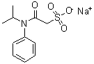 结构式 CAS# 947601-88-9, 2-[异丙基(苯基)氨基]-2-氧代乙烷磺酸钠