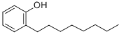 structure of CAS# 949-13-3, o-Octylphenol;Phenol, 2-Octyl-;4-06-00-03472 (Beilstein Handbook Reference)