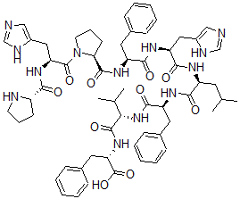 CAS#: 95034-26-7， Pro-His-Pro-Phe-His-Leu-Phe-Val-Phe-OH