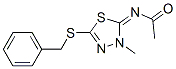 CAS#: 95046-30-3， N-[3-Methyl-5-[(Phenylmethyl)Thio]-1,3,4-Thiadiazol-2(3H)-Ylidene]Acetamide