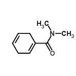 CAS 登录号：95673-78-2， N,N-二甲基-1,4-环己二烯-1-甲酰胺